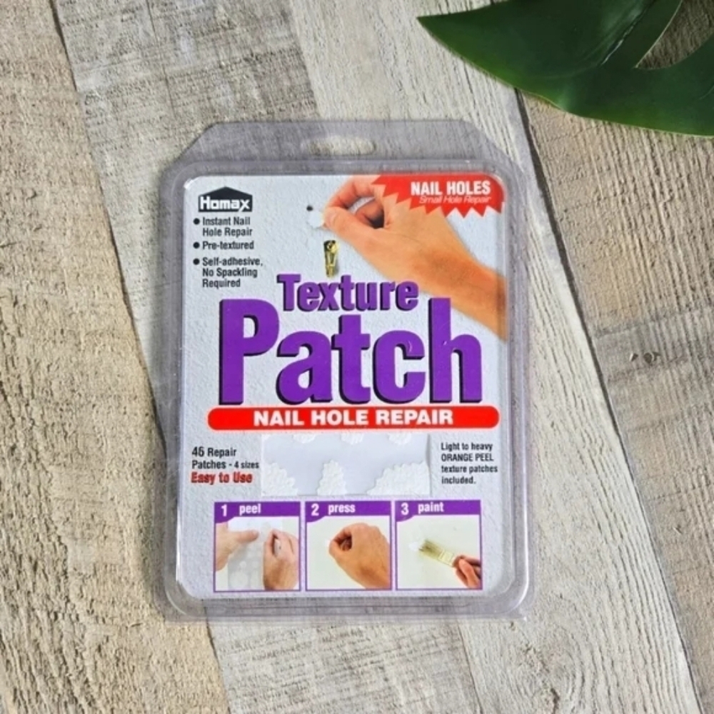HOMAX | Texture Patch Nail Hole Repair - White